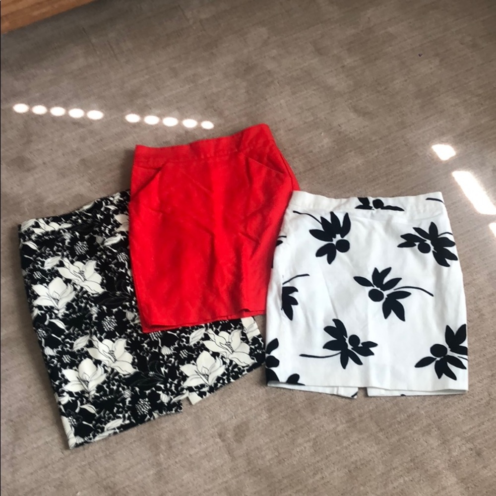 Set of 3 pencil skirts from Jcrew.